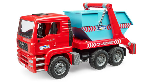 Bruder MAN TGA Skip Container Loader Truck (02741)