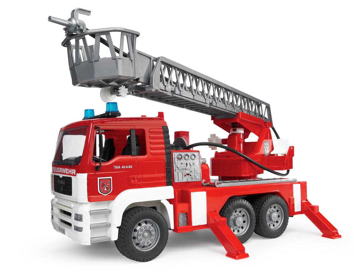 Bruder MAN TGA Fire Engine with Water Pump and Ladder (02771) — view 2
