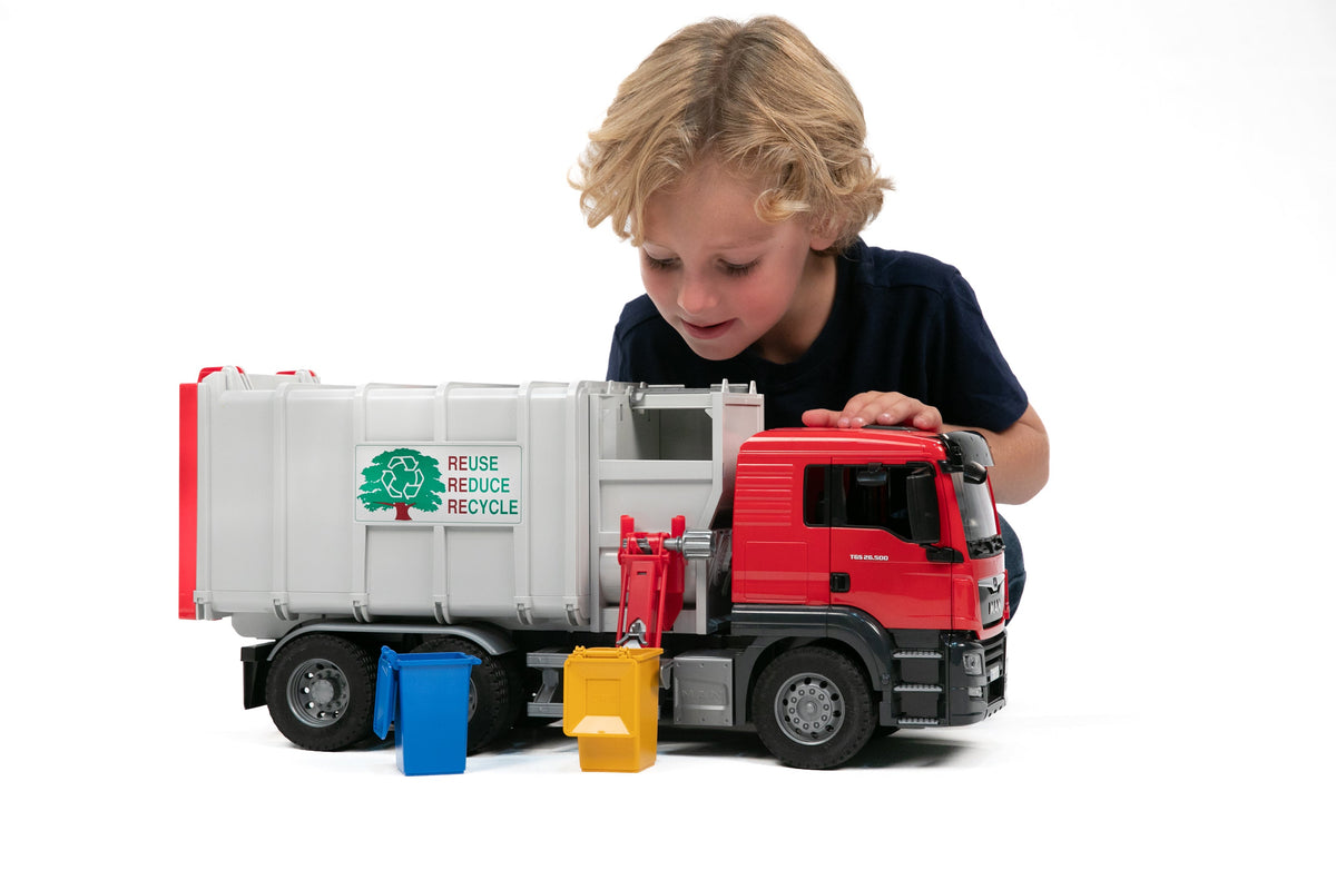 Bruder MAN TGS Side-Loading Garbage Truck (03761) — view 4