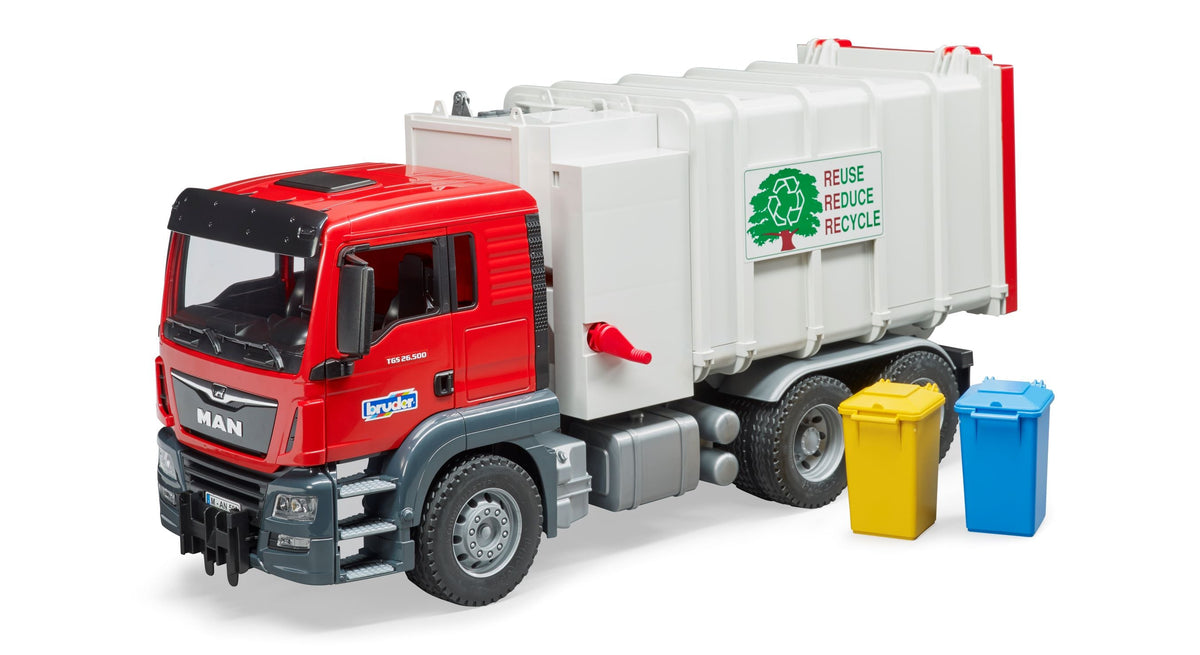 Bruder MAN TGS Side-Loading Garbage Truck (03761) — view 3