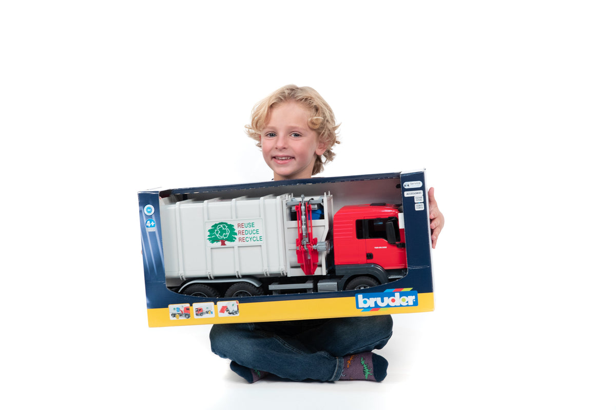 Bruder MAN TGS Side-Loading Garbage Truck (03761) — view 5