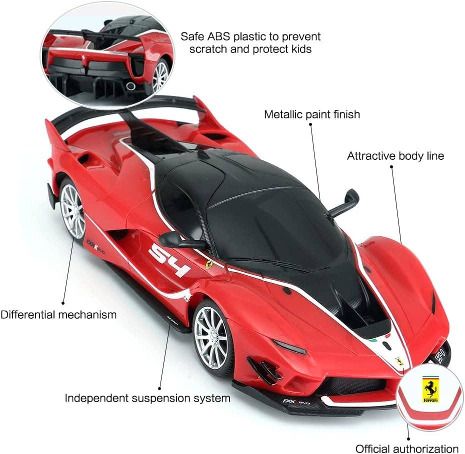 1:24 Scale RC Ferrari FXX K EVO Remote Control Sports Car