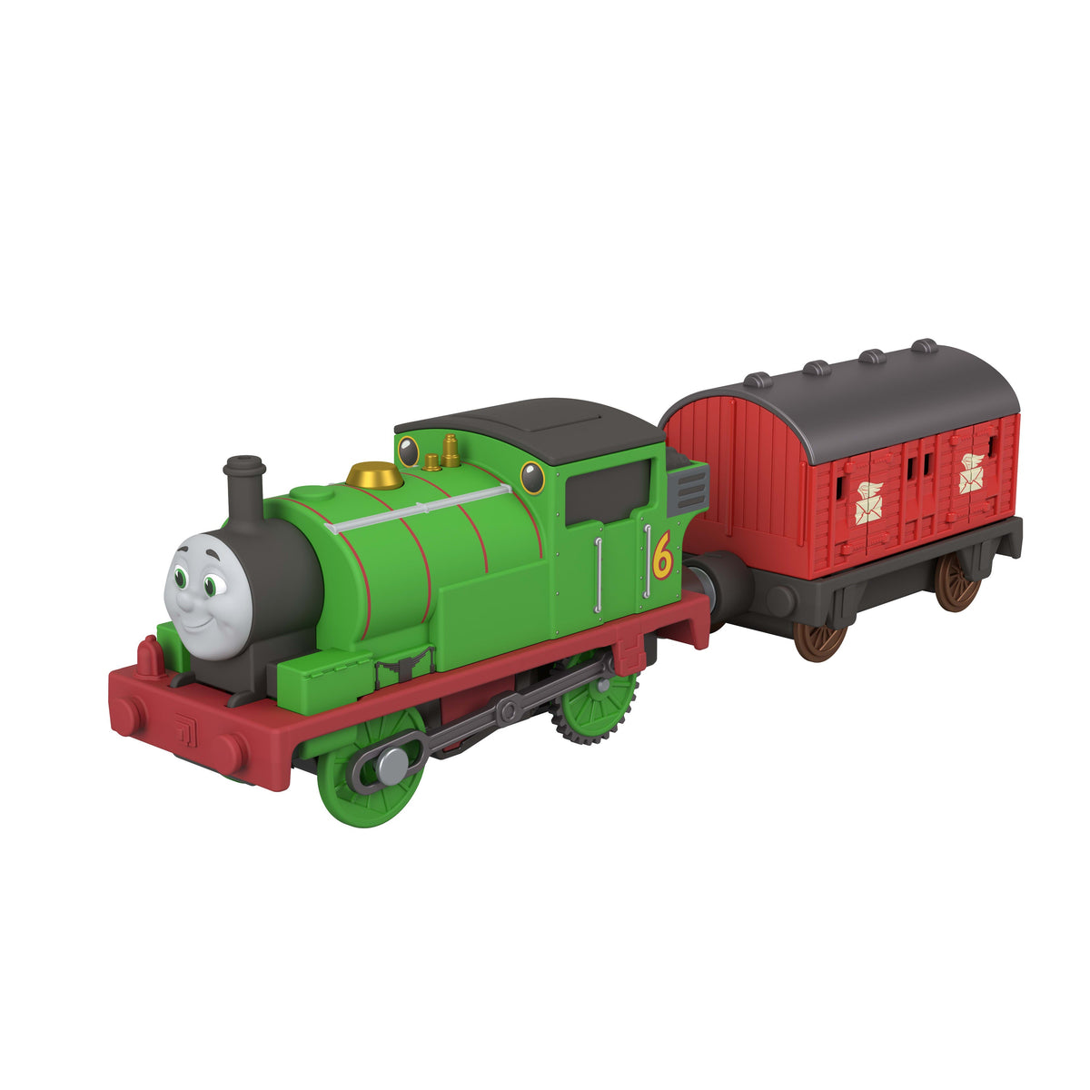 Thomas & Friends Motorized Percy Engine & Mail Car (JLL46)