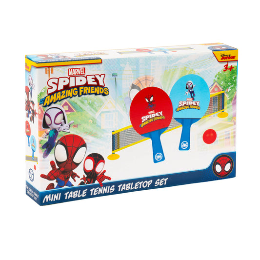 Spidey & His Amazing Friends Mini Tabletop Table Tennis Set
