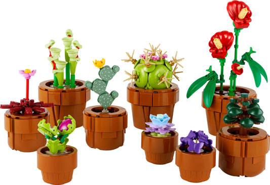 LEGO Icons Tiny Plants (10329) box art
