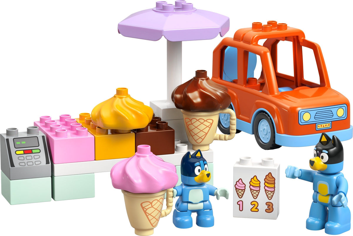 LEGO DUPLO Ice Cream Trip with Bluey (10458)