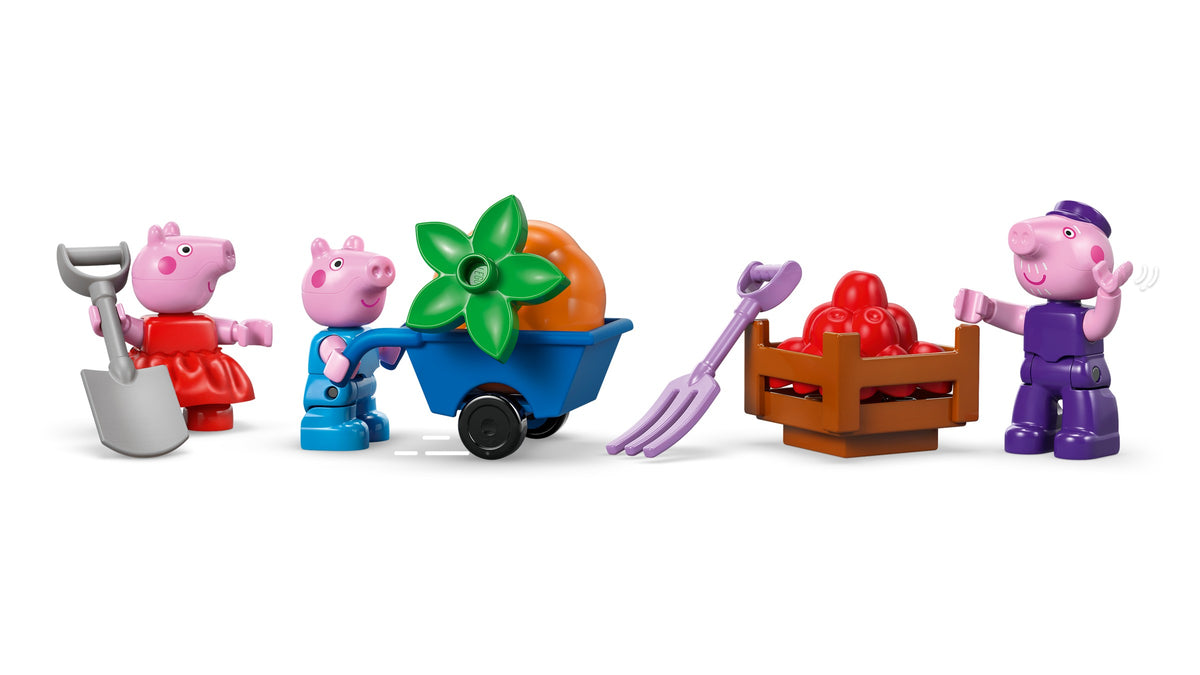 LEGO DUPLO Grandpa Pig's Garden and Greenhouse (10461) detail view