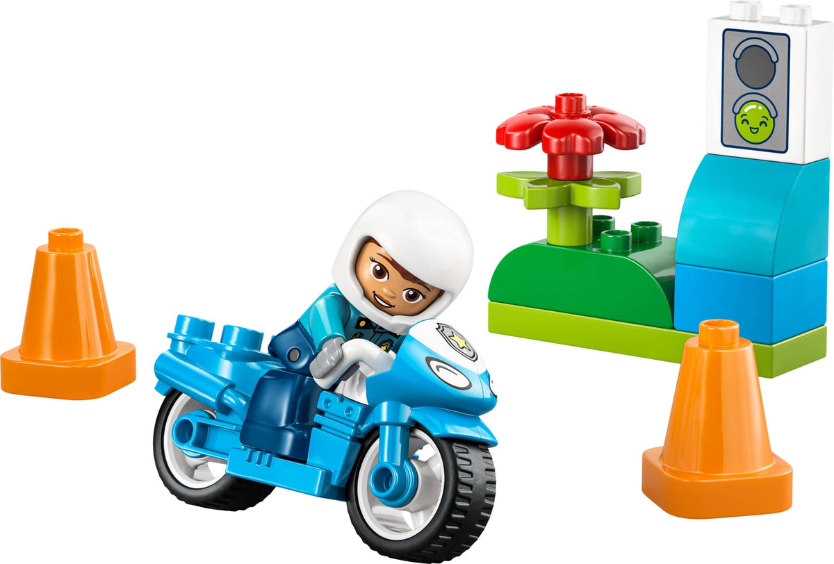 LEGO DUPLO Blue Police Motorcycle (10471)