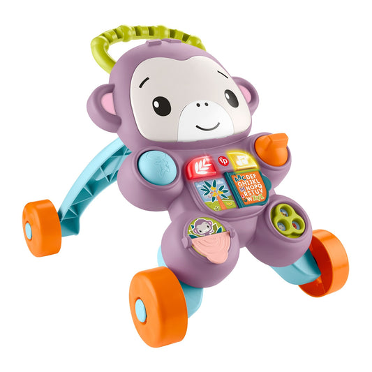 Fisher-Price Learn With Me Purple Monkey Walker (JFD92)