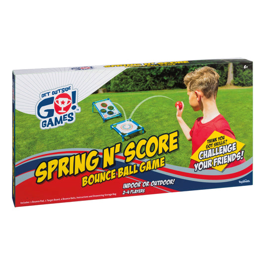 GO! Games Spring N Score Bounce Target Game