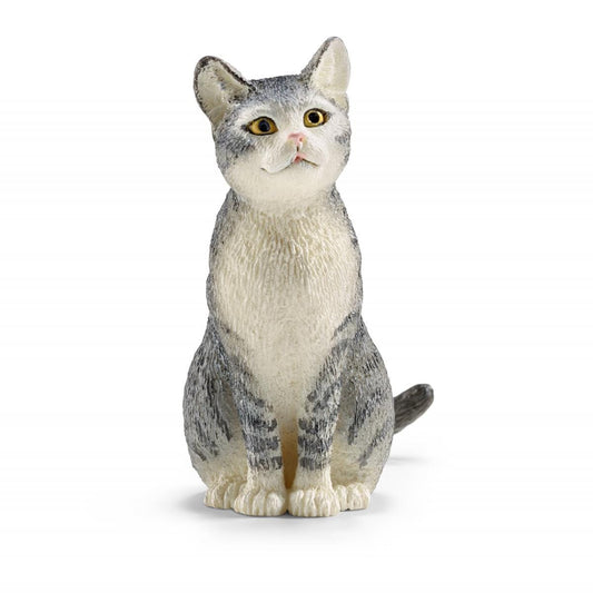 Schleich Farm World Cat, Sitting Figure (13771)