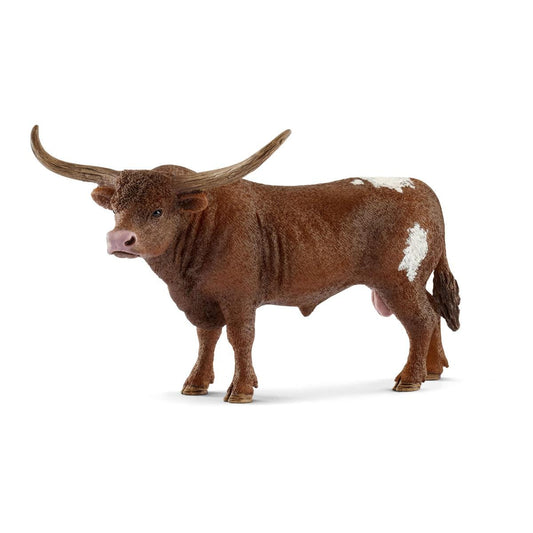 Schleich Farm World Texas Longhorn Bull Figure (13866)