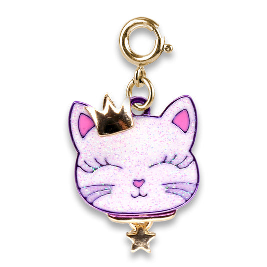 CHARM IT! Gold Princess Kitty Charm (CICC1399)