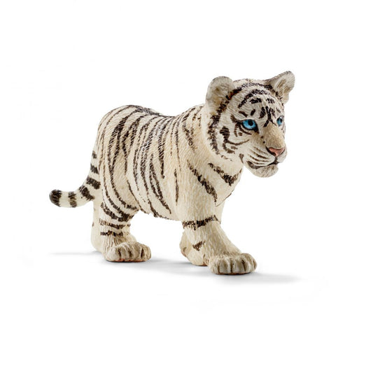 Schleich Wild Life Tiger Cub, White Figure (14732)