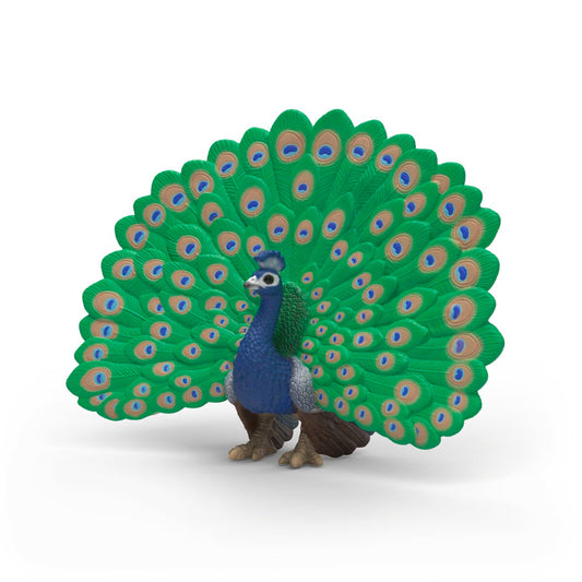 Schleich Farm World Peacock Figure (14926)