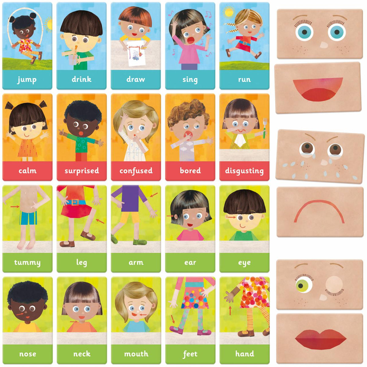 Headu Maxi Flashcards Montessori Emotions and Actions - photo 2