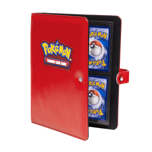 Ultra PRO Pokémon Premium Red 4-Pocket Snap Binder