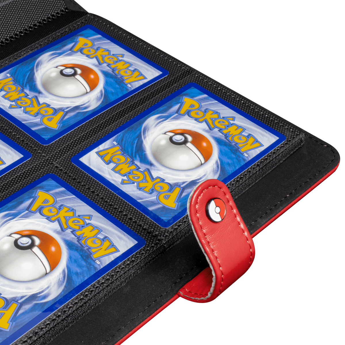 Ultra PRO Pokémon Premium Red 4-Pocket Snap Binder