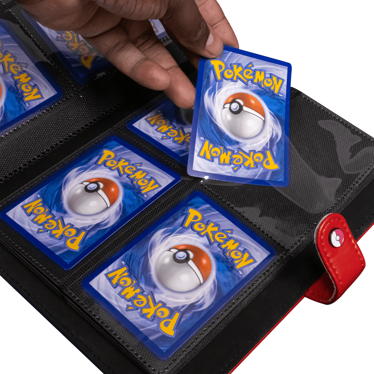 Ultra PRO Pokémon Premium Red 4-Pocket Snap Binder