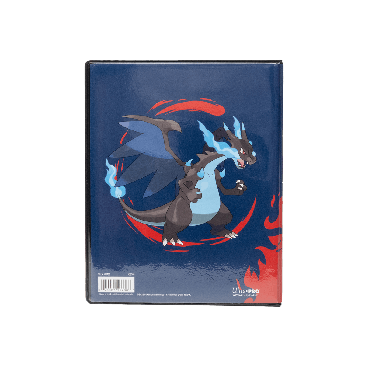 Mega Charizard X and Y 4-Pocket Portfolio