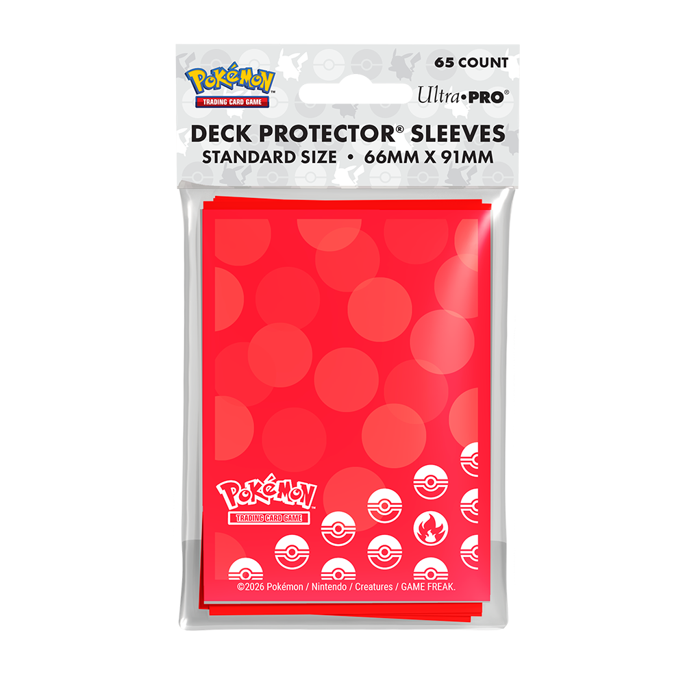 Ultra PRO Pokémon Fire Energy Deck Protector Sleeves