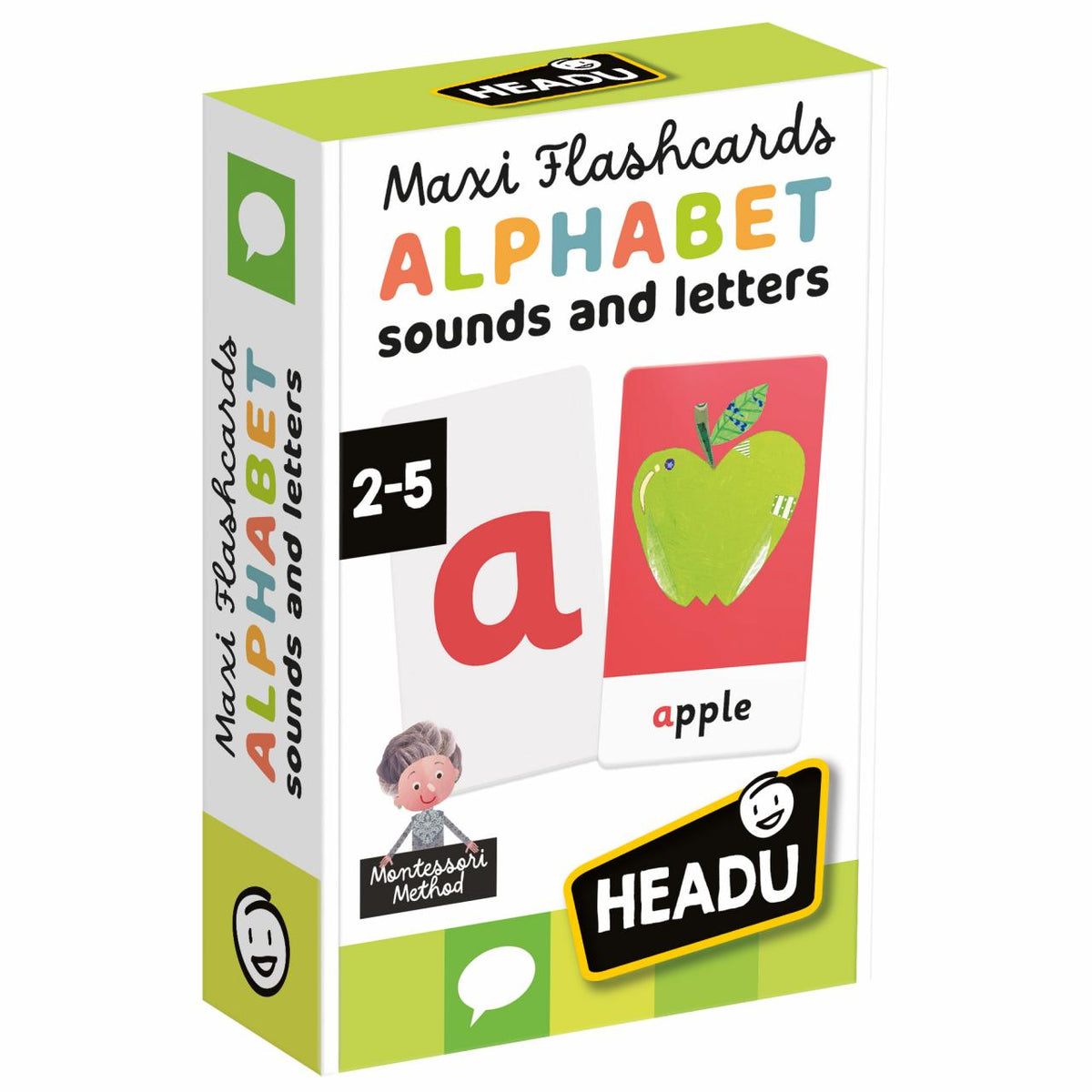 Headu Maxi Flashcards Montessori Alphabet Sounds Letters - photo 1