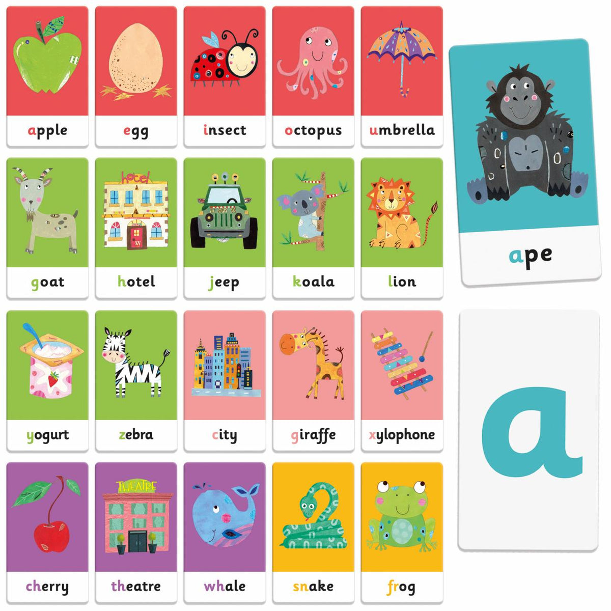 Headu Maxi Flashcards Montessori Alphabet Sounds Letters - photo 2
