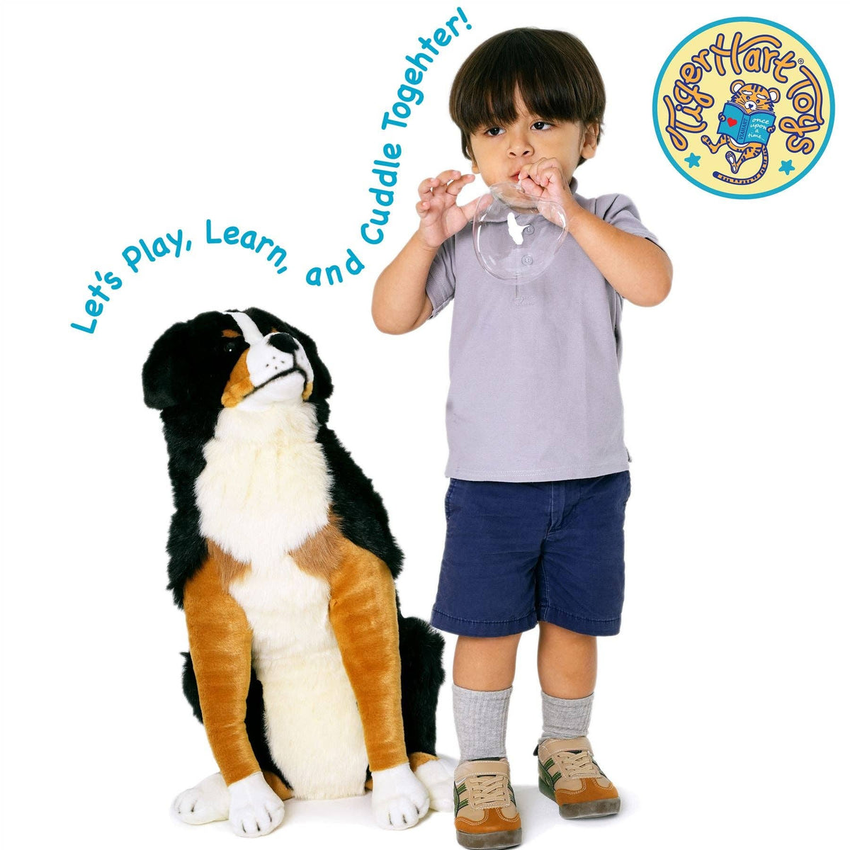 TigerHart Bryson the Bernese Mountain Dog 23-inch plush