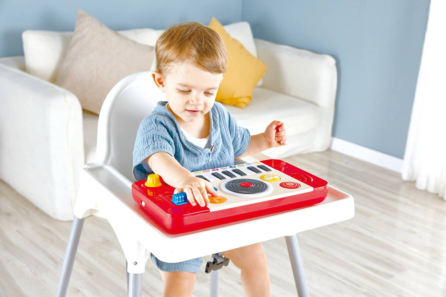 Kids DJ Studio Music Toy with Keyboard & Spin Record