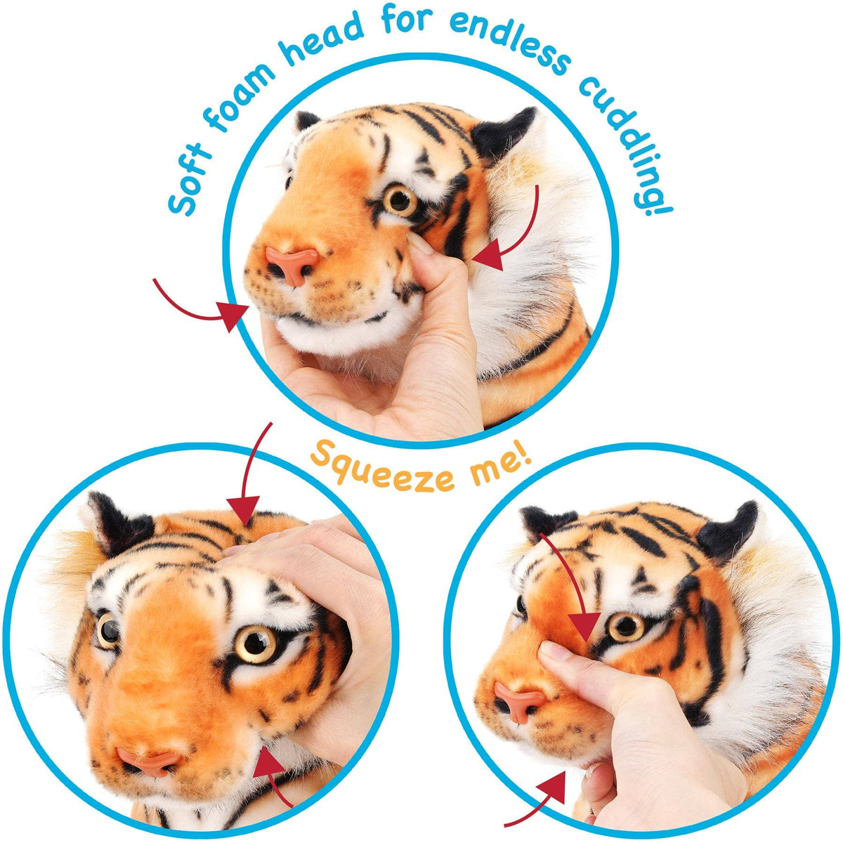 TigerHart Arrow the Tiger 17-inch plush