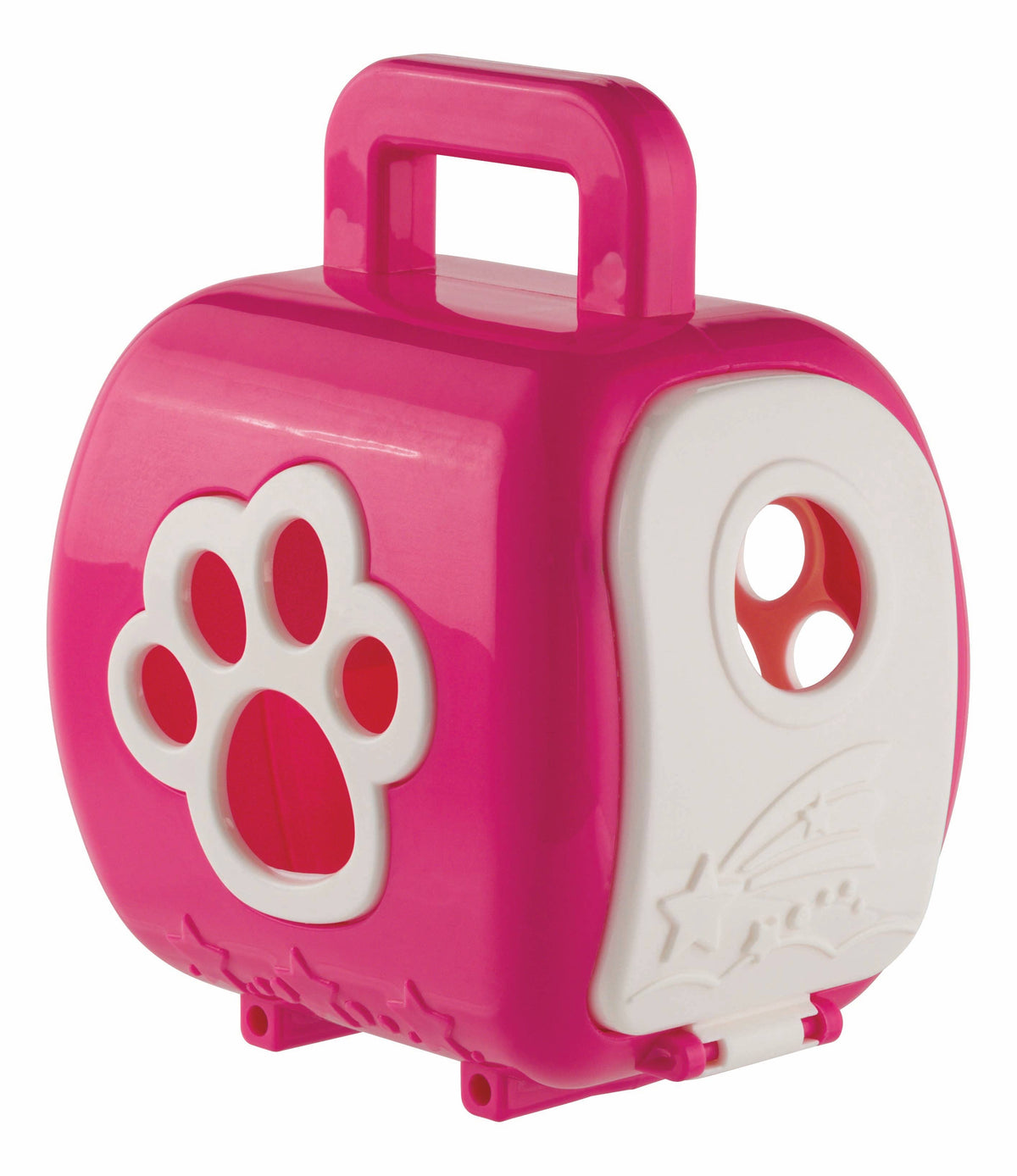 Toysmith Carry-Along Critters pet in carrier