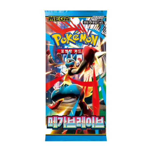 Pokémon TCG Mega Brave Korean booster pack