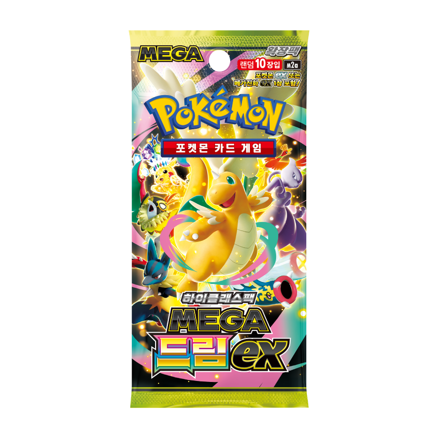 Pokémon TCG Mega Dream ex Korean booster pack