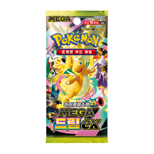 Pokémon TCG Mega Dream ex Korean booster pack