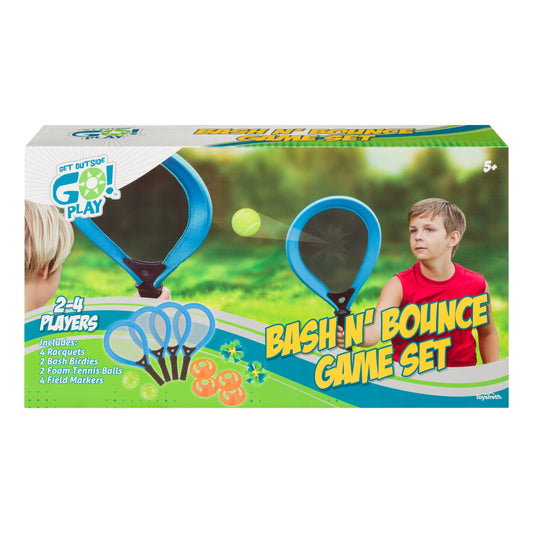 GO! Play Bash N Bounce Paddle Game Set