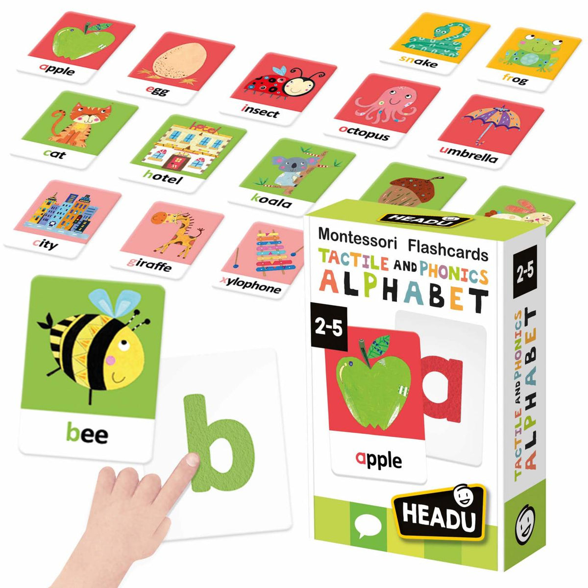 Headu Maxi Flashcards Montessori Alphabet Sounds Letters - photo 4