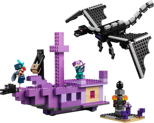 LEGO Minecraft The Ender Dragon and End Ship (21264) box art