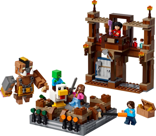 LEGO Minecraft Woodland Mansion Fighting Ring (21272) box art