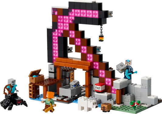 LEGO Minecraft The Pickaxe Mine (21277) box art