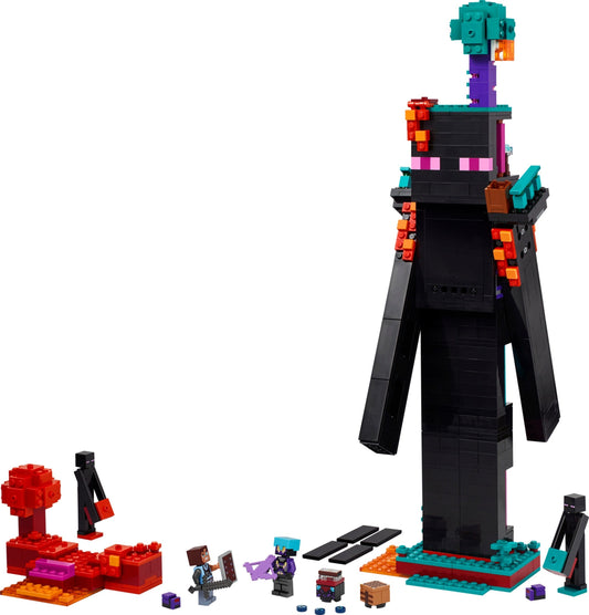 LEGO Minecraft The Enderman Tower (21279) box art