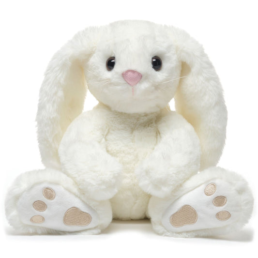 Bearington Whiskers the White Bunny 10.5" Plush