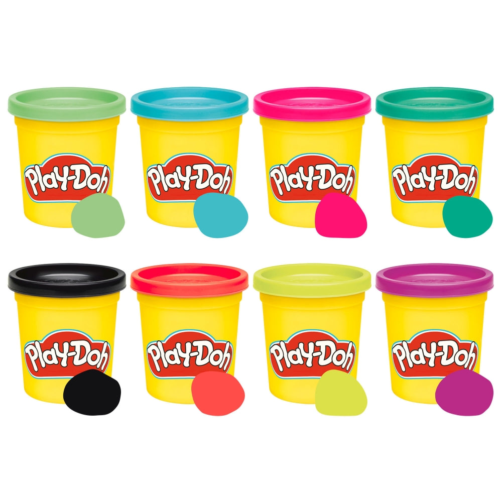 Play-Doh 8 Pack 3 Ounce Vibrant Colors (G06925X00)