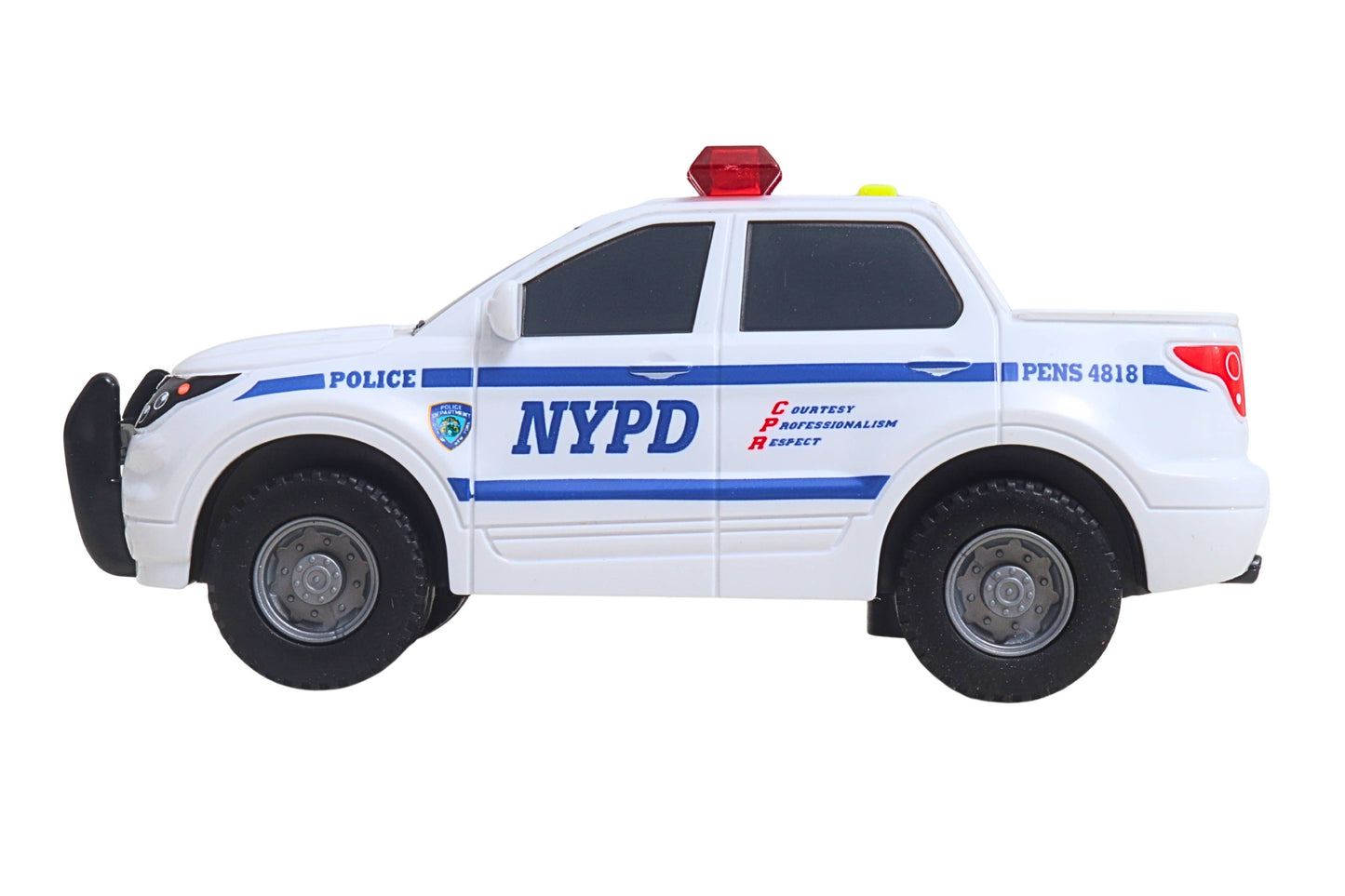 NYPD MIGHTY POLICE CAR W/LIGHT & SOUND
