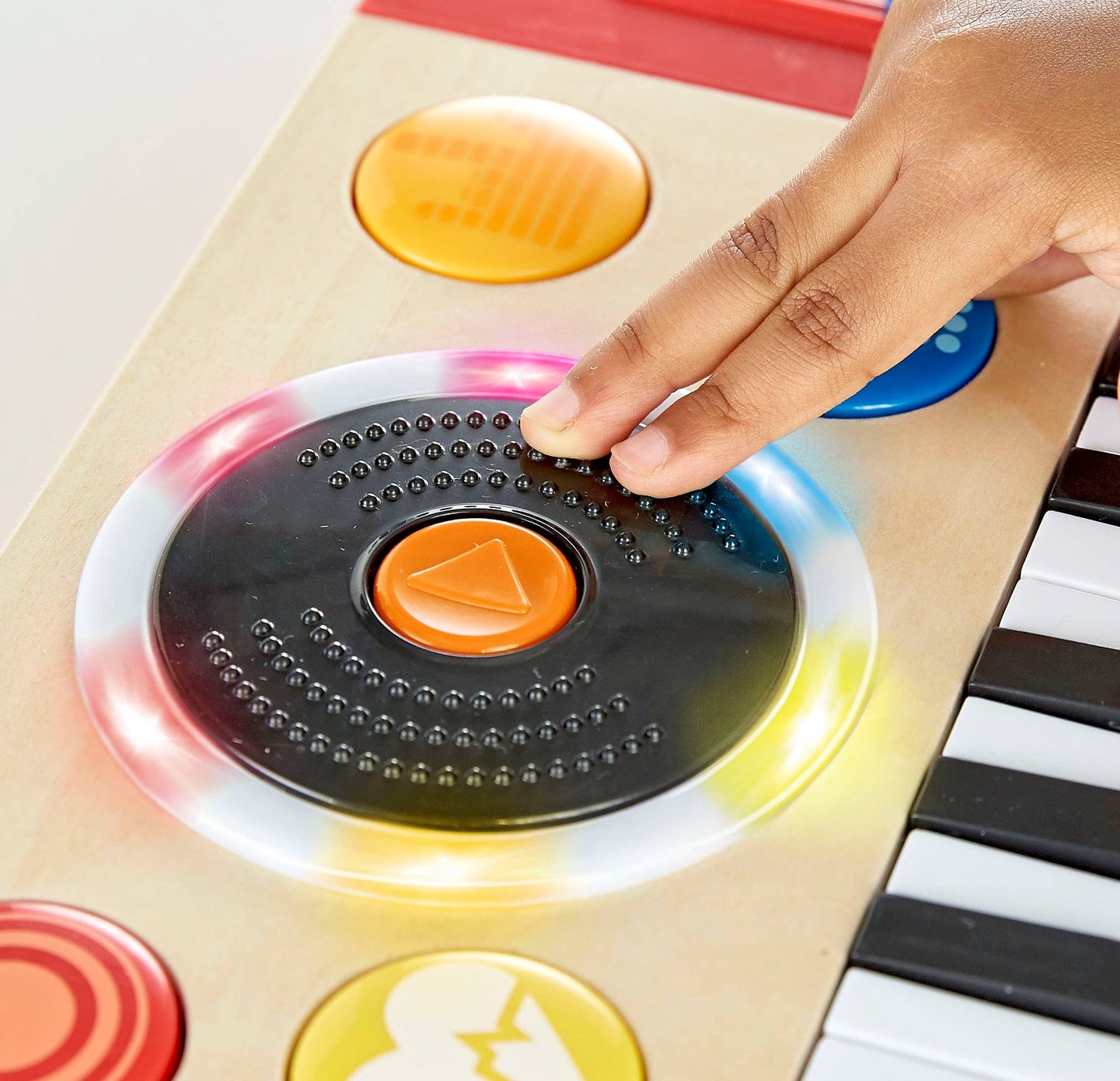 Kids DJ Studio Music Toy with Keyboard & Spin Record