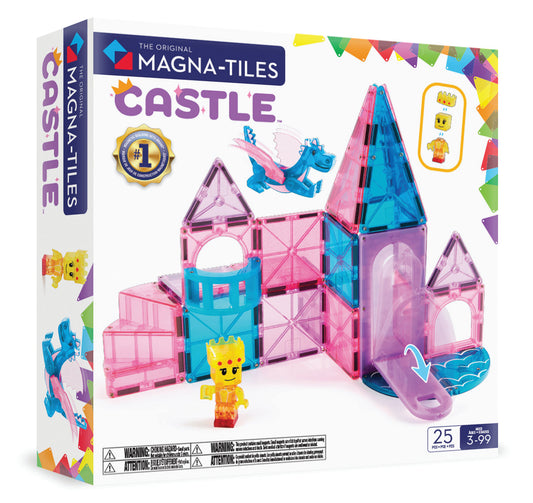 MAGNA-TILES Castle 25-Piece Set (242025CA) — box