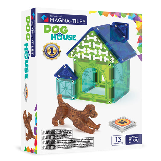MAGNA-TILES Dog House 13-Piece Set (252013DH) — box