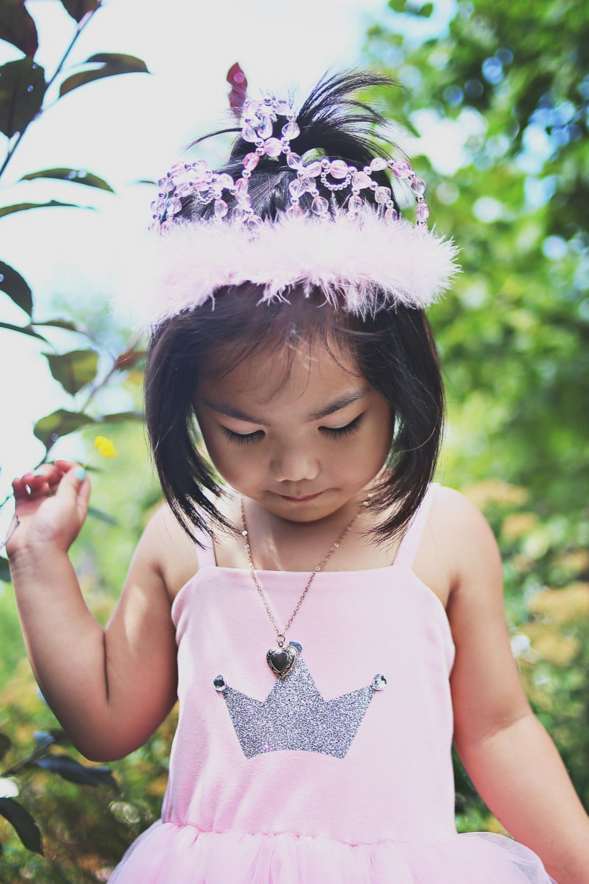 Great Pretenders Princess Tiara, Pink/Silver (11620)