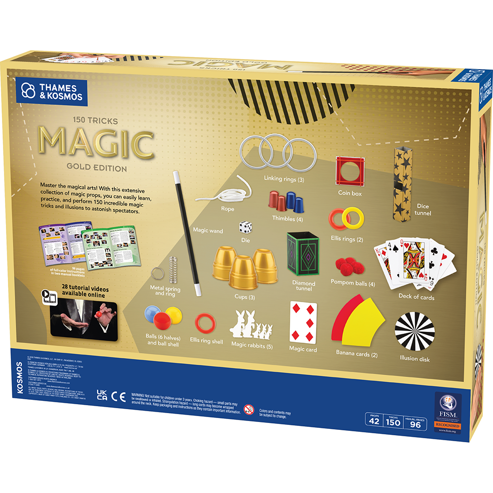 Thames & Kosmos Magic Gold Edition, 150 Tricks