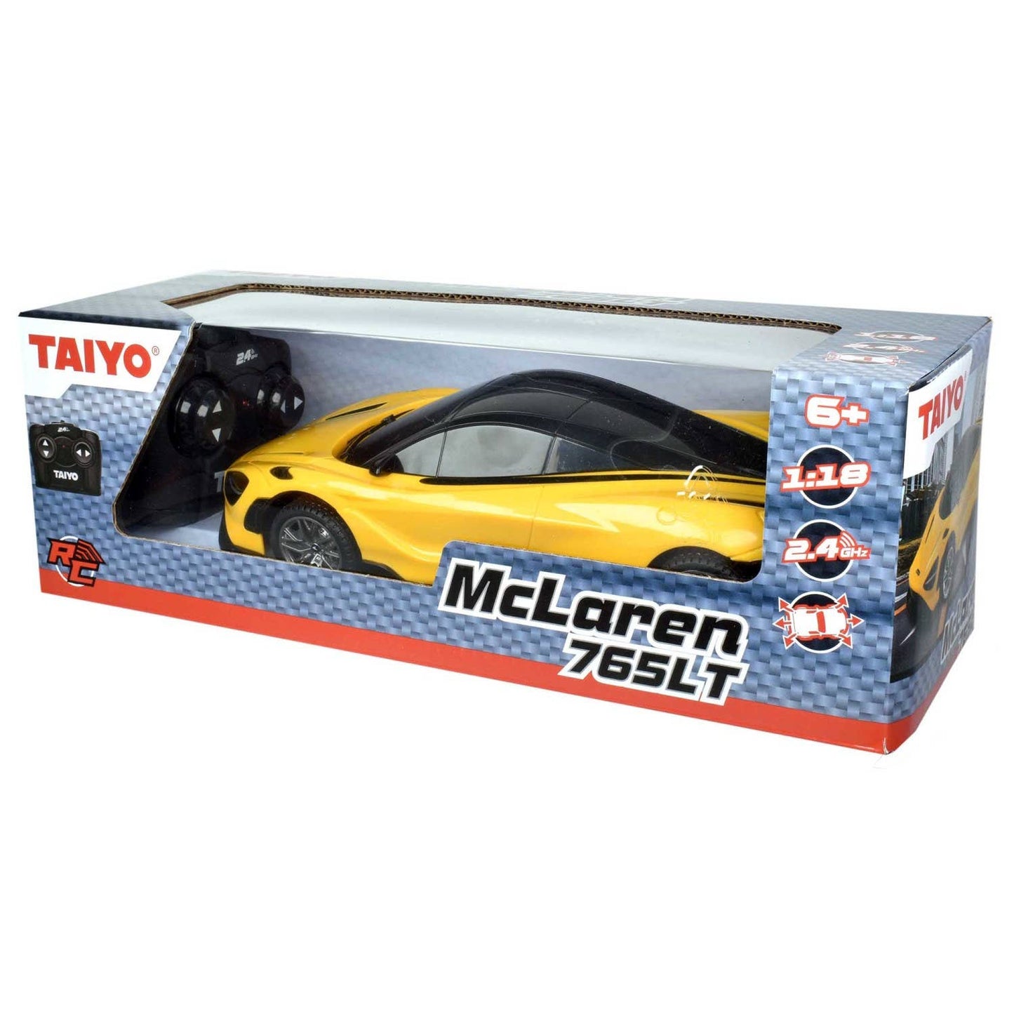 RC: 1:18 McLaren 765LT - Yellow