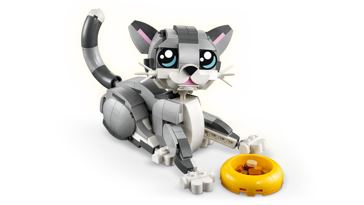 LEGO Creator 3-in-1 Playful Cat (31163) detail view